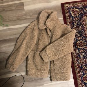 GARAGE teddy coat